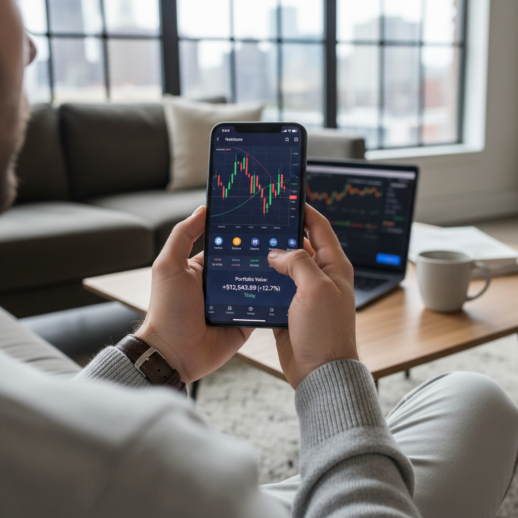 CryptoVault Mobile App